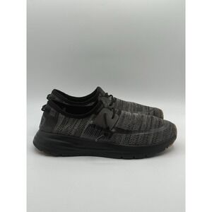 HEY DUDE  Sirocco Neutrals Black Night Slip-On Sneaker Shoe Sz M8 Pre-owned